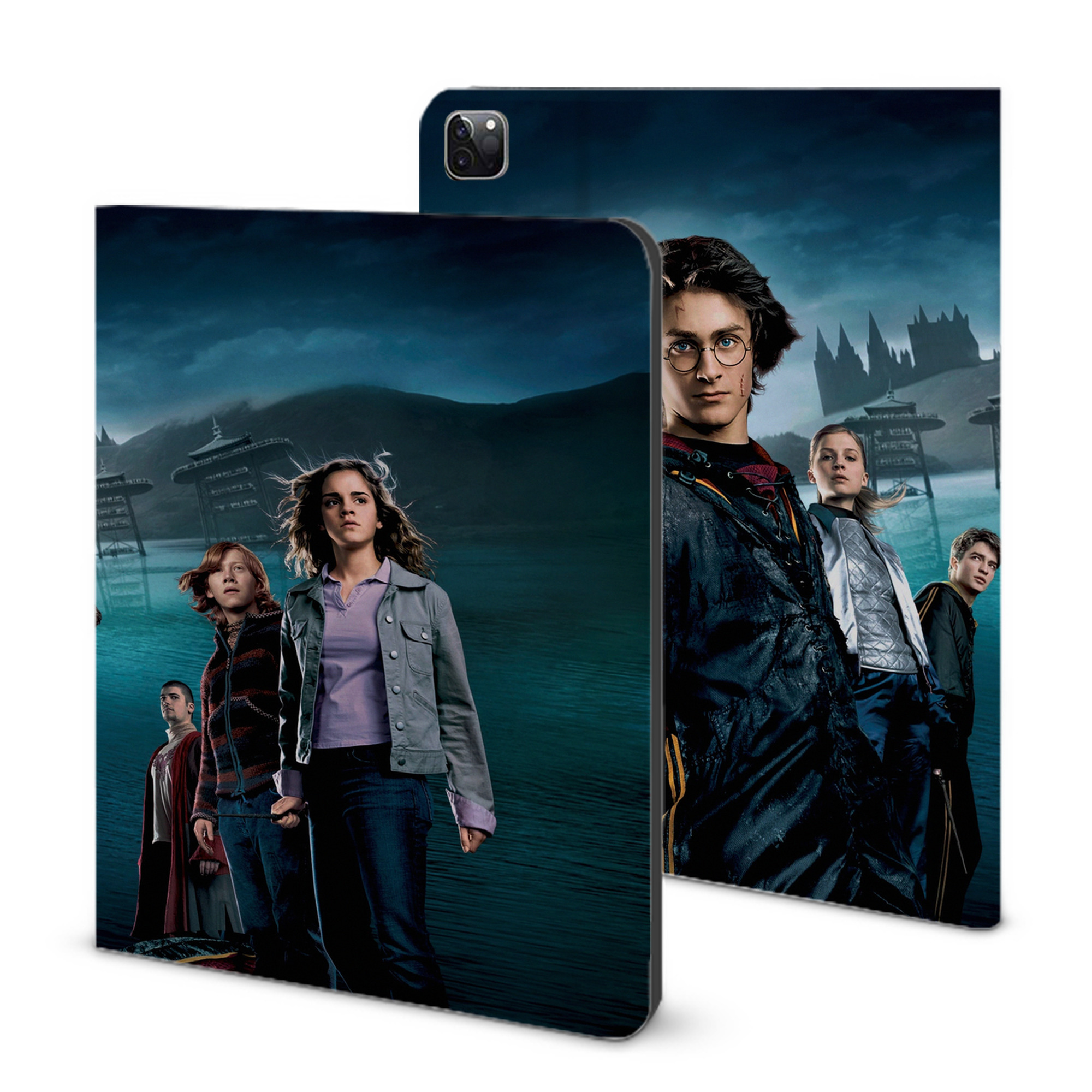 （画像用） Harry Potter ハリー・ポッターシリーズ IPad ケース ブック型 PUレザー TPU 耐衝撃 軽量 薄型 ペン収納なし 全面保護 IPad 各モデル対応